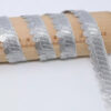 2 Cm Silver Sequence On Strip